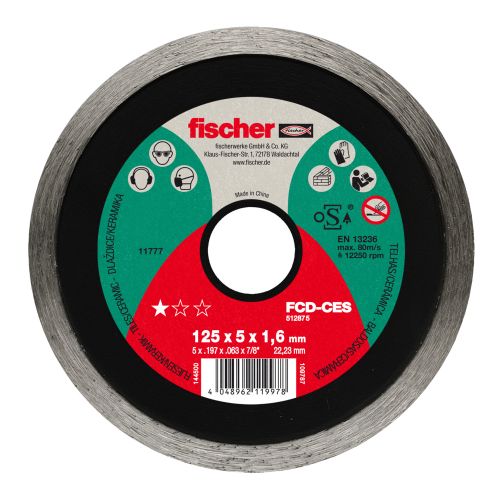 FCD-CES 115 x 1,6 x 22,23 DIA 512874 FISCHER