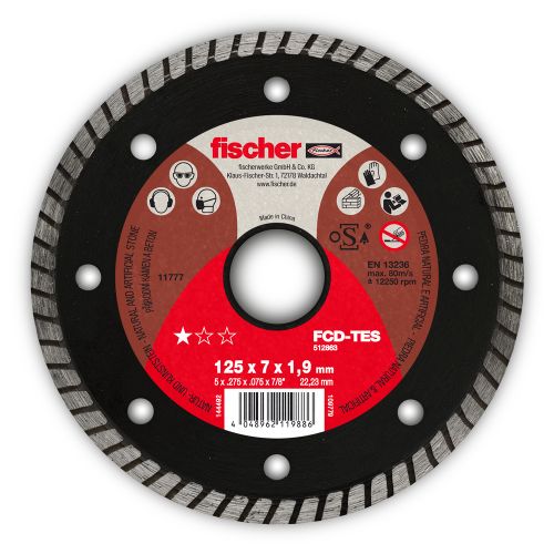 FCD-TES 115 x 1,9 x 22,23 DIA 512862 FISCHER