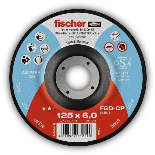 FGD-CP 150 x 6,0 x 22,23 CARBON 512519 FISCHER