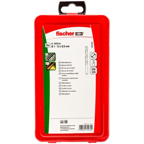 HSS-Co Set 1-13 mm 543330 FISCHER