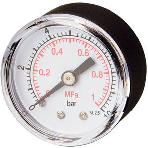 Manometer plastový MZ 40mm 1/8" 0-1,6bar